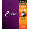 Elixir Phosphor Bronze Acoustic Guitar Strings 12-53