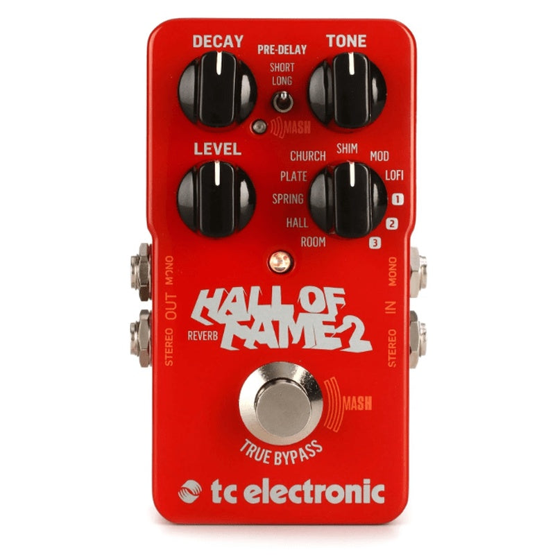 TC Electronic Hall of Fame 2 Reverb Pedal